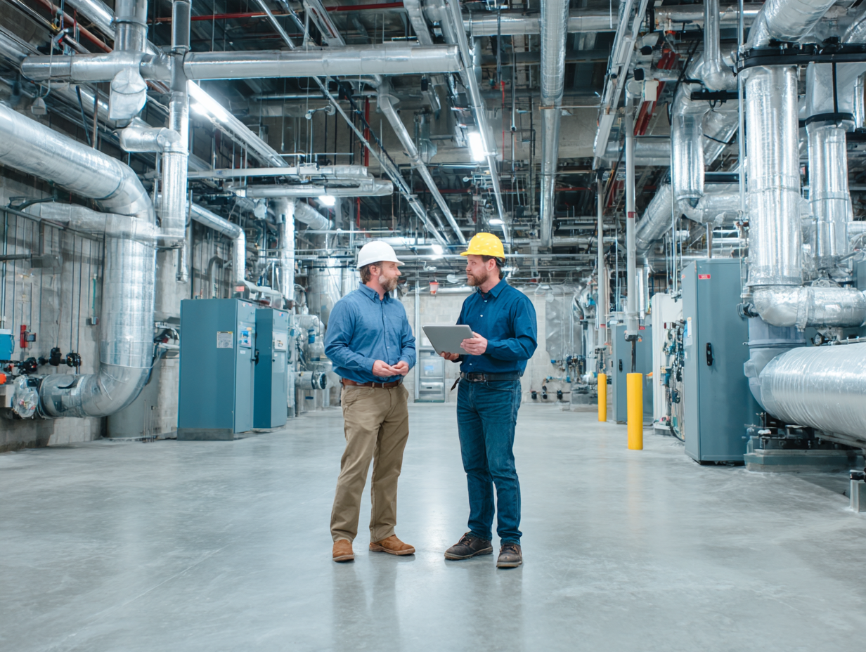 On-site soundproofing assessment in a mechanical room